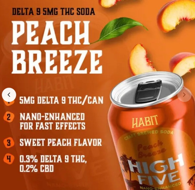 High Five 5mg soda