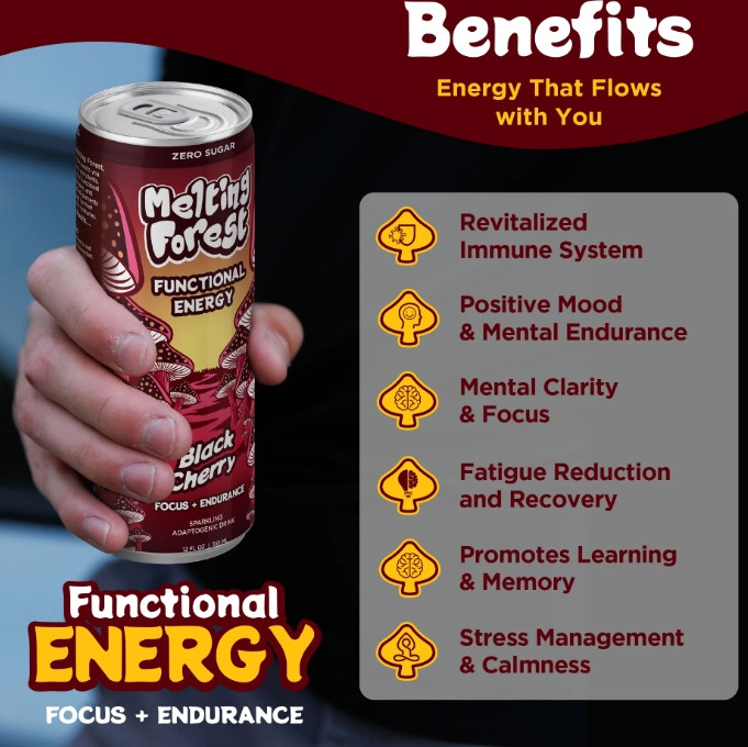 Mushroom Energy drink