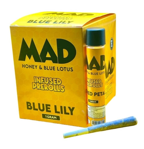 Mad Honey & Blue Lotus 1gram preroll
