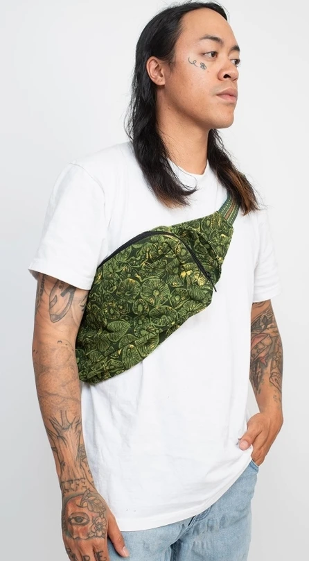 Mushroom/Alien sling bag