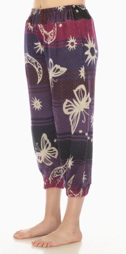 Cozy Butterfly genie pants