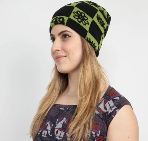 Checkerboard Beanie