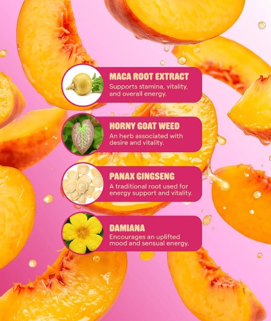 Aphrodisiac-Powered THC free Love gummies