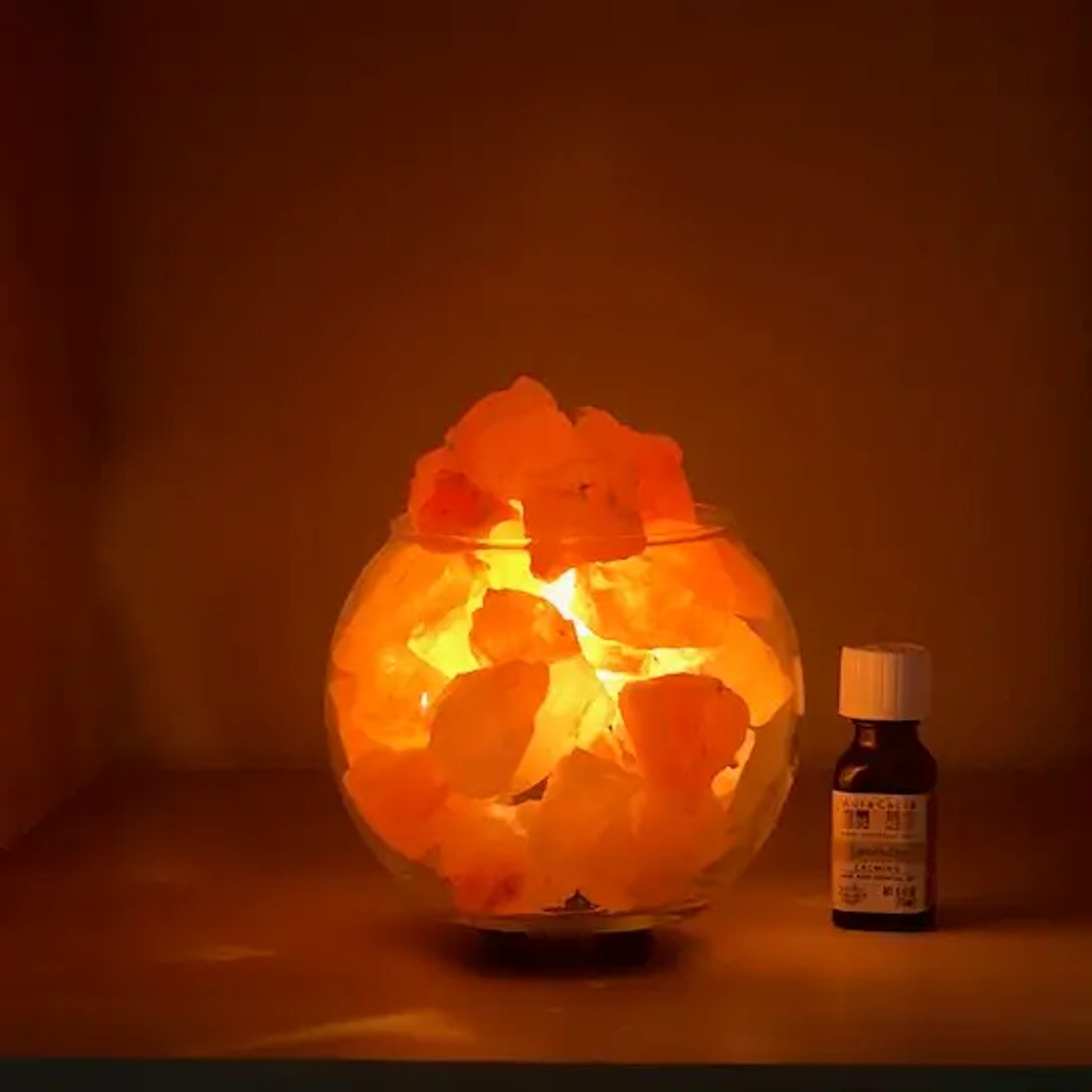 Aromatherapy salt lamp