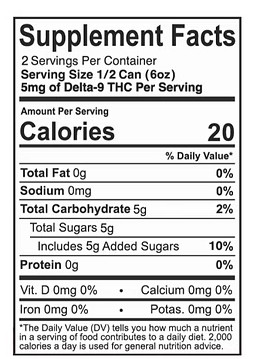 10mg THC soda