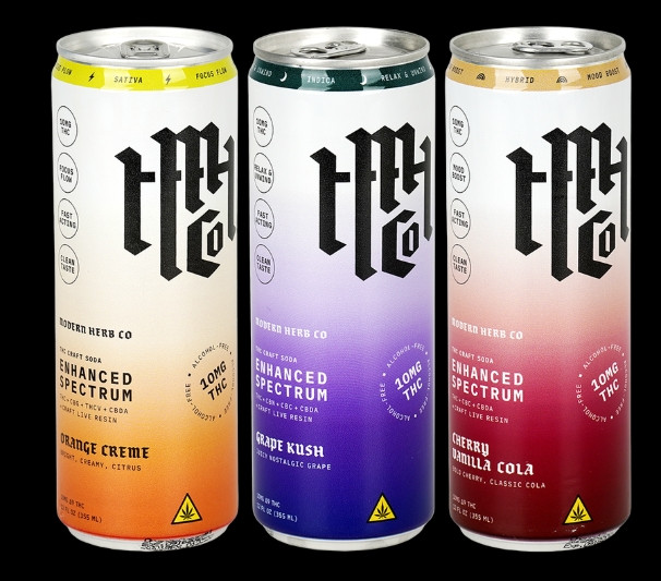Enhanced Spectrum 10mg THC craft soda