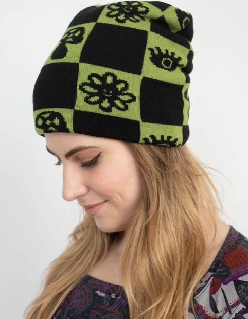 Checkerboard Beanie