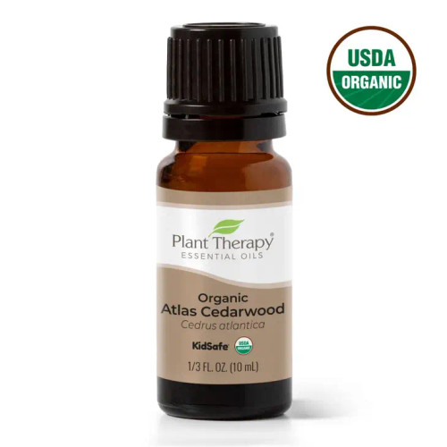 Organic Atlas Cedarwood Essential Oil 10 mL