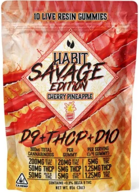 Savage gummies 10 count