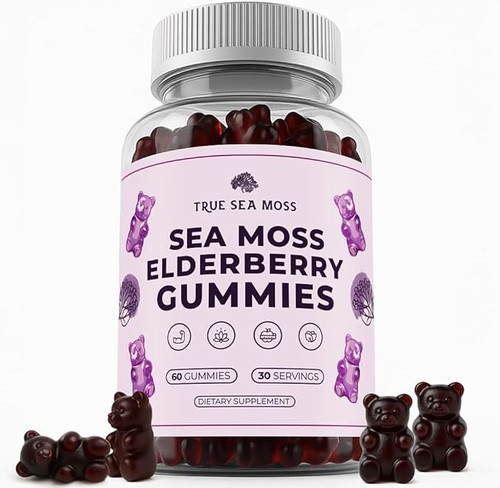Sea Moss & Elderberry gummies