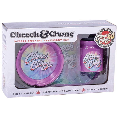 Cheech & Chong 3 piece Smoking accessory set