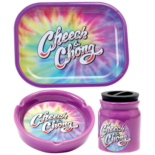 Cheech & Chong 3 piece Smoking accessory set