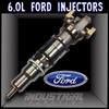 6.0L Stock Fuel Injector Set Pure Power Injectors 2004-2006 Late 6.0L Ford Powerstroke (4221)