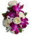 Purple orchid corsage