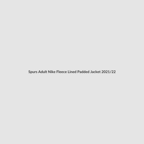 Spurs Adult Nike Fleece Lined Padded Jacket 2021/22