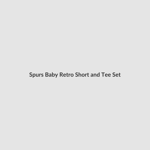 Spurs Baby Retro Short and Tee Set