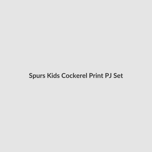 Spurs Kids Cockerel Print PJ Set