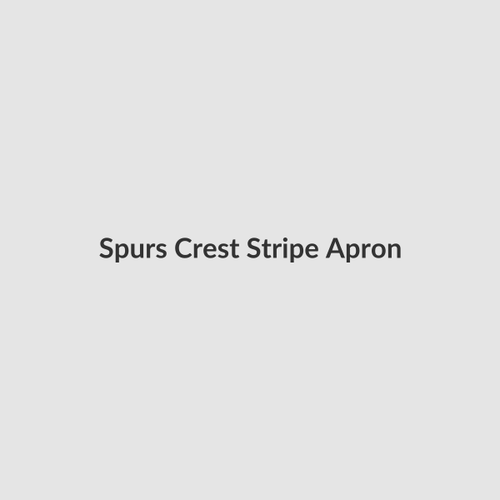 Spurs Crest Stripe Apron