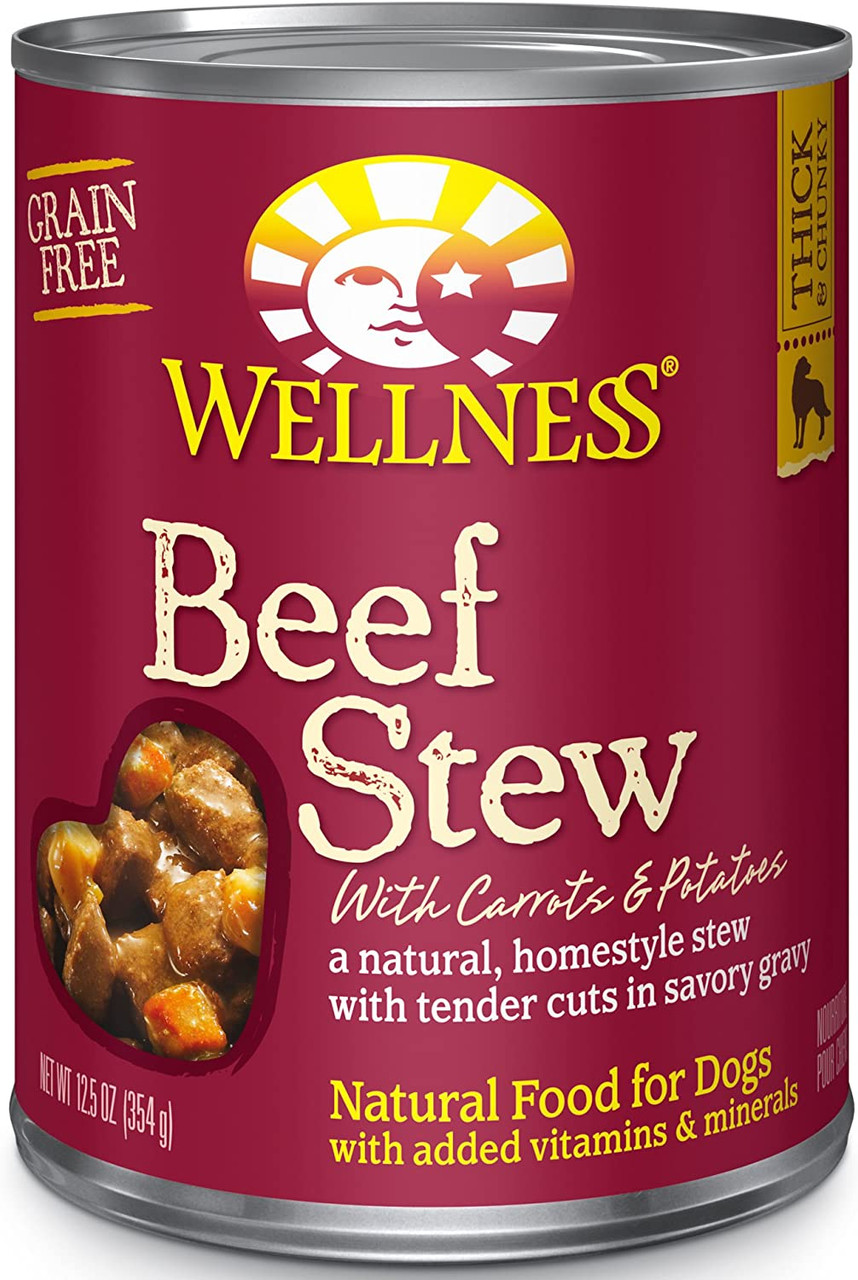 Wellness dog wet food clearance