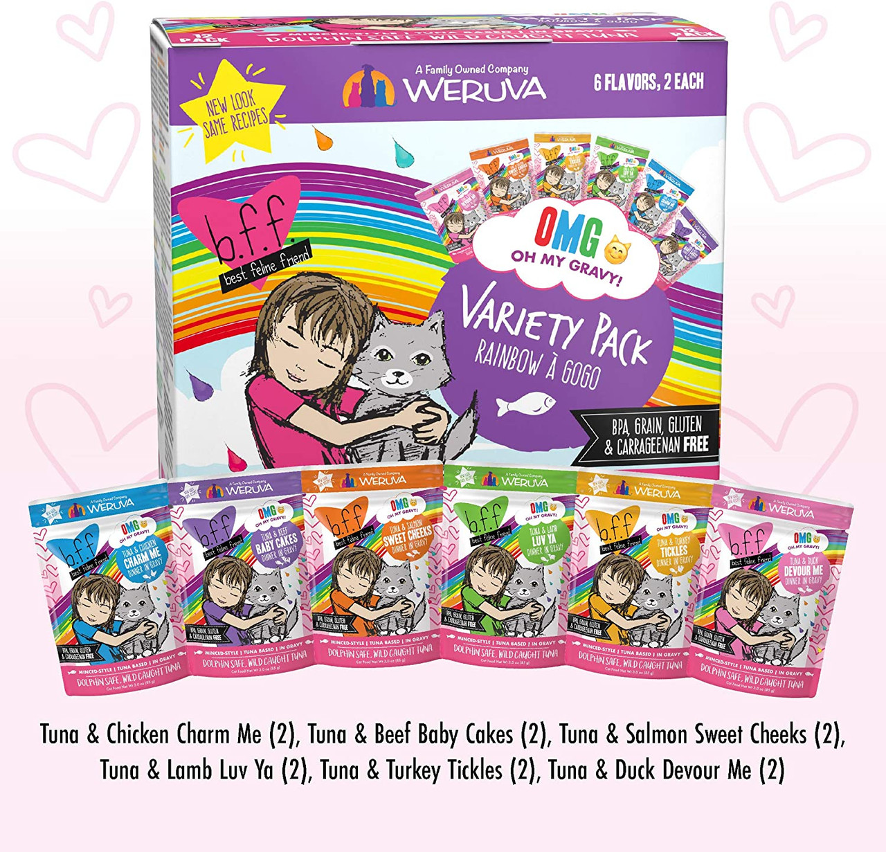 Weruva bff pouches clearance