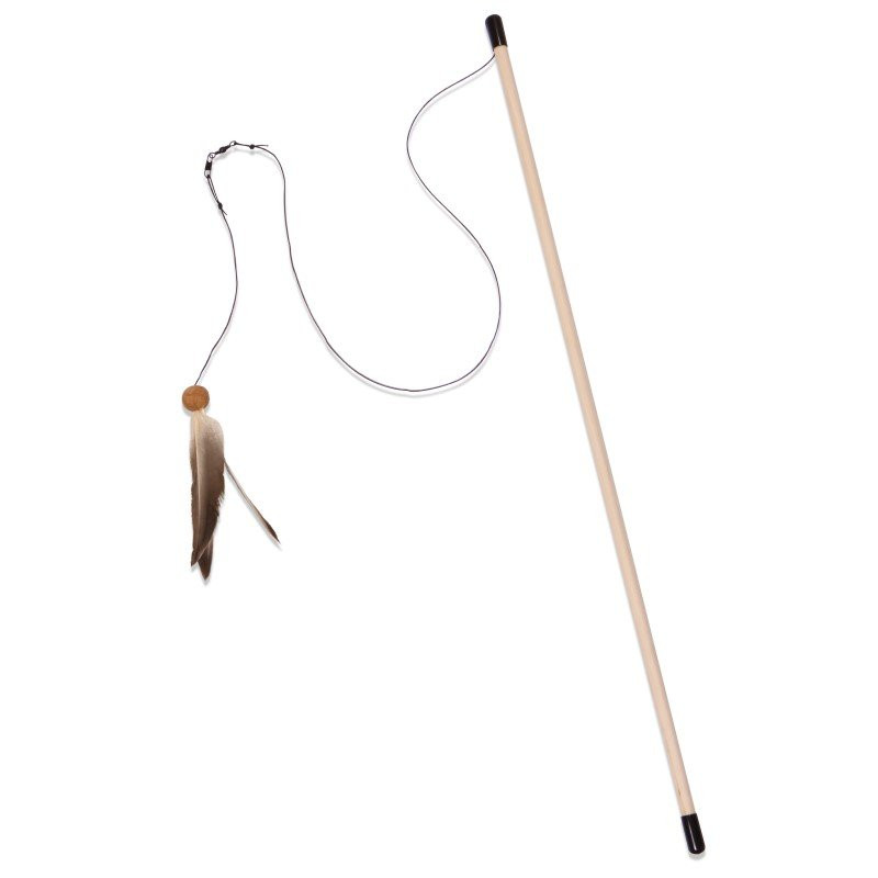 cat feather wand