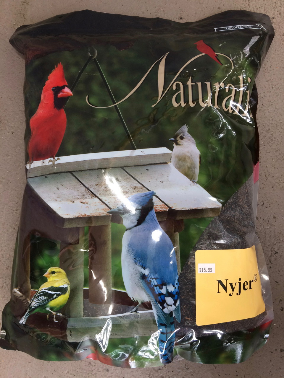 Naturalist Nyjer Thistle 10 Growing Trade Pet & Plant