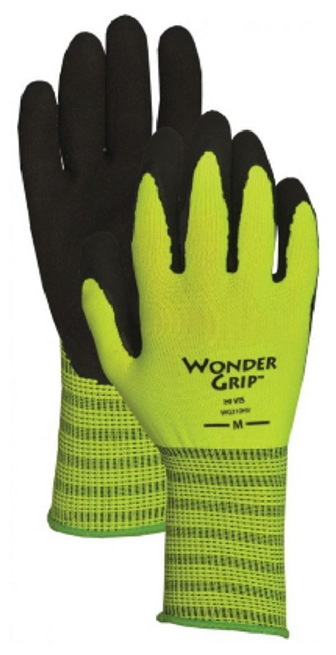 Wonder Grip Nitrile Palm Glove Green Color - Growing Trade Pet & Plant