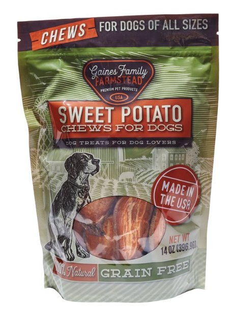 sweet potato chews