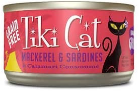 tiki cat mackerel and sardines