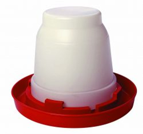 Poultry Fount Waterer One Gallon Base+Jar