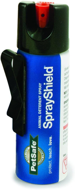 PetSafe SprayShield Animal Deterrent with Clip, Citronella Spray up to 10 ft, Protect Yourself and Your Pet