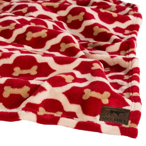 Tall Tails Fleece Blanket Red Bone SMALL