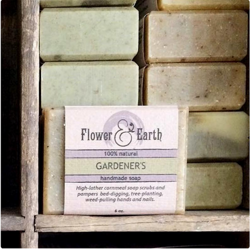 Flower & Earth Gardeners Soap Bar