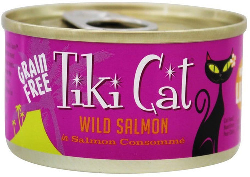GRAIN FREE WET FOOD – Rely on the delicious blend in Tiki Cat to provide complete and balanced nutrition for your cat in any life stage.