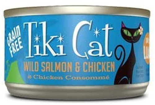 GRAIN FREE WET FOOD – Rely on the delicious blend in Tiki Cat to provide complete and balanced nutrition for your cat in any life stage.