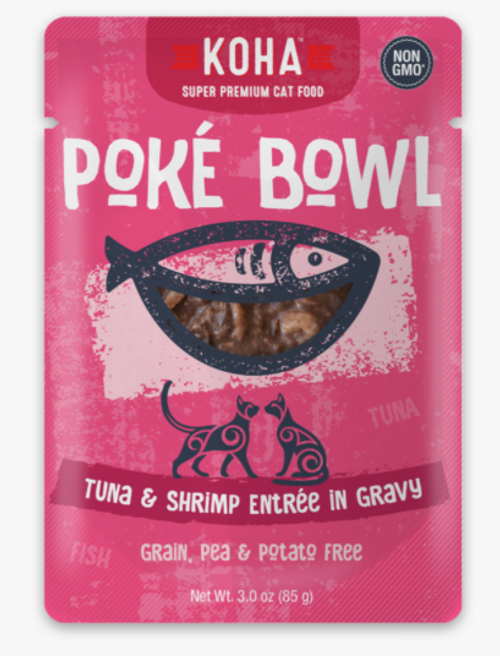Koha Poke Bowl tuna & shrimp
