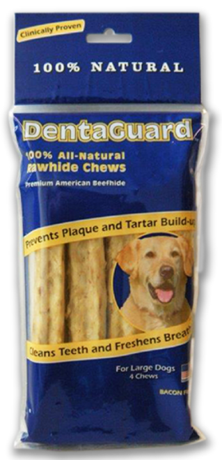 DentaGuard Dog Rawhide Chews, Large