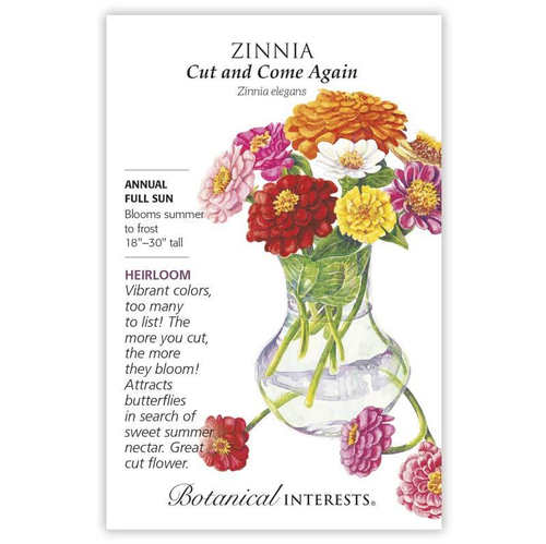Cut these old-fashioned blooms for your bouquets, and flowers will "come again" producing continuously until fall frost. Long-lasting 2"–2 ½" blossoms on heat-loving plants supply endless color for your flowerbeds, containers and borders. Each individual flower lasts a very long time on the plant, and in the vase before fading. Cut these old-fashioned blooms for your bouquets, and flowers will "come again" producing continuously until fall frost. Long-lasting 2"–2 ½" blossoms on heat-loving plants supply endless color for your flowerbeds, containers and borders. Each individual flower lasts a very long time on the plant, and in the vase before fading.