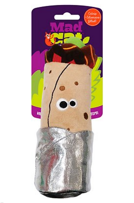 Mad Cat Big Purrito Kicker Catnip Toy