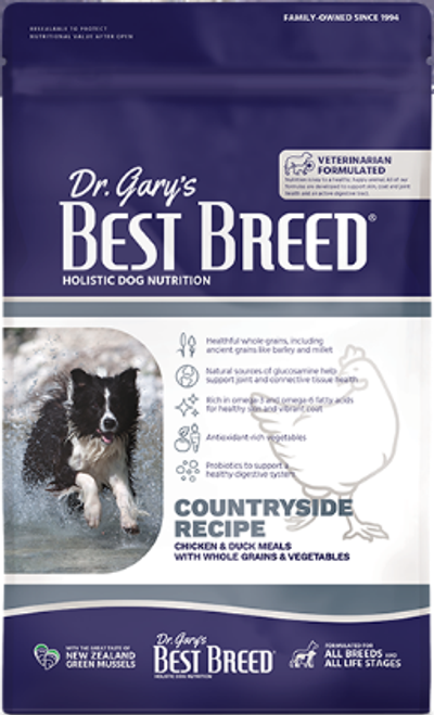 Best Breed Dog Countryside Chicken Duck & Grains 13#