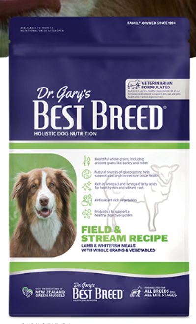 Best Breed Dog Field & Stream Lamb/Whitefish 13#