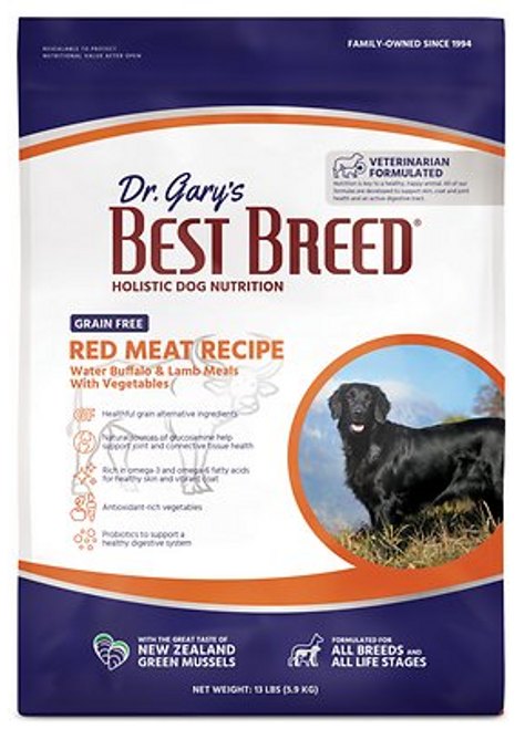 Best Breed Dog Red Meat GF 13#