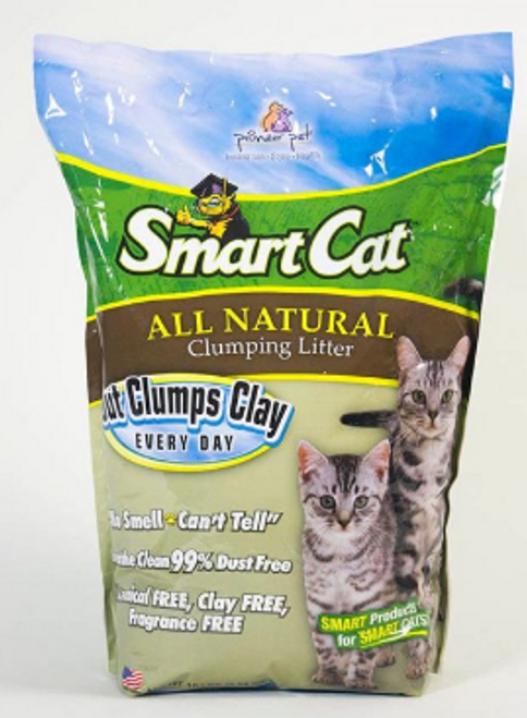 SmartCat All Natural Clumping Litter 100% Grass 10#