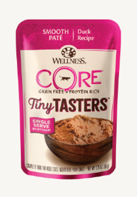 Wellness Cat Core Tiny Tasters Duck Recipe 1.75 oz