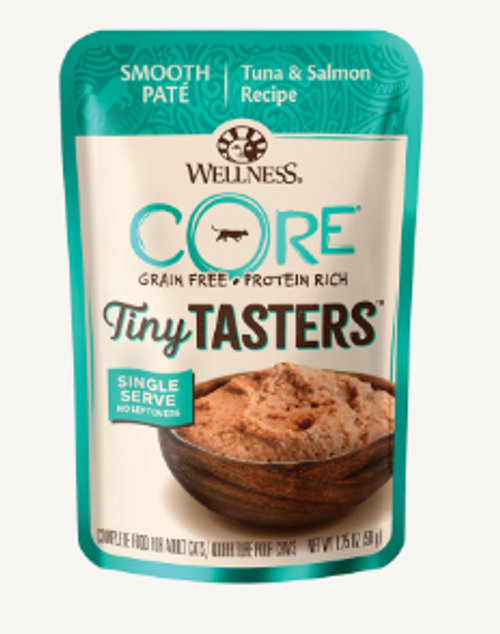 Wellness Cat Core Tiny Tasters Tuna & Salmon 1.75 oz