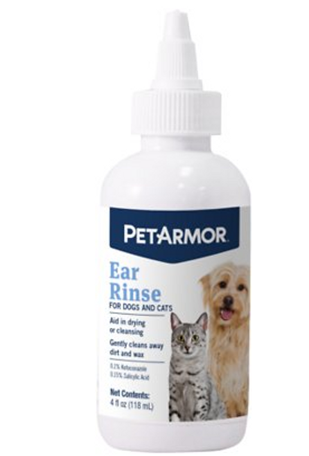 PetArmor Ear Rinse Dog & Cat 4oz.