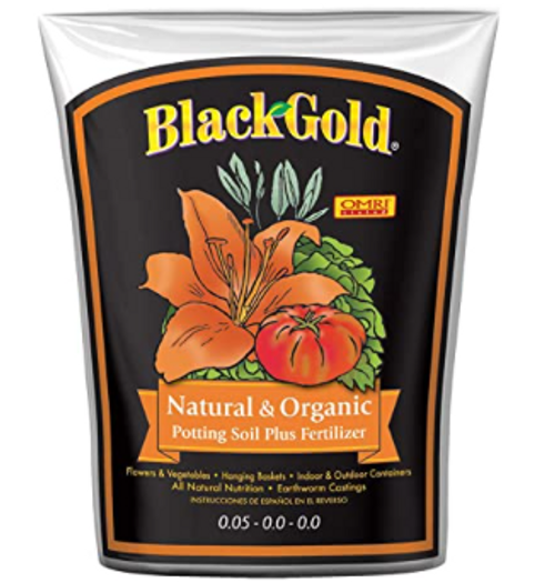 Black Gold Organic Potting Soil 1 cubic foot