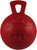 Jolly Pets Tug-n-Toss Heavy Duty Dog Toy Ball with Handle
Size:8 Inches/Large
Color:Red
