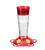 More Birds Ruby Glass Hummingbird Feeder 10oz