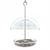 Manage the size of visiting birds with the height-adjustable Cutest Chickadee Bird Feeder. The 6 in. domed Cutest Chickadee Feeder is a perfect match for backyard songbirds, especially chickadees.